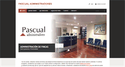 Desktop Screenshot of pascualadministradores.com